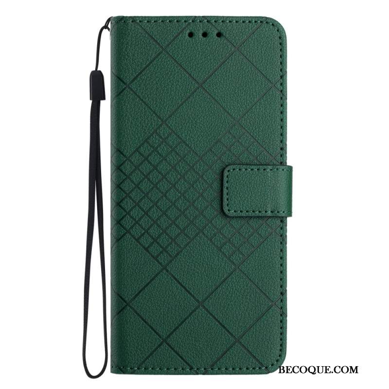 Etui Folio Motorola Edge 50 Neo Diamenty