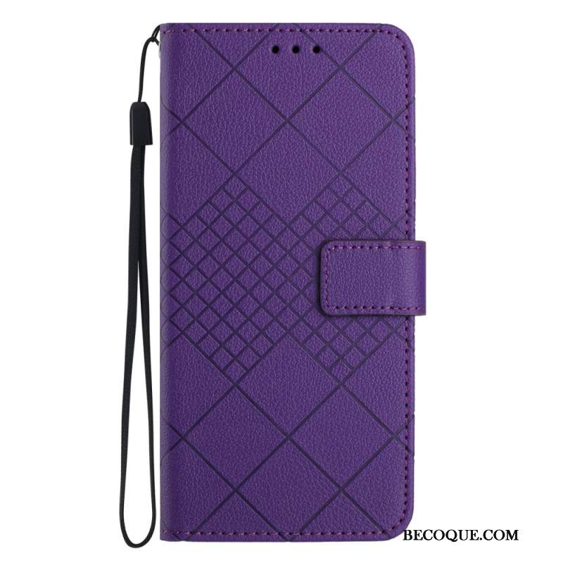 Etui Folio Motorola Edge 50 Neo Diamenty