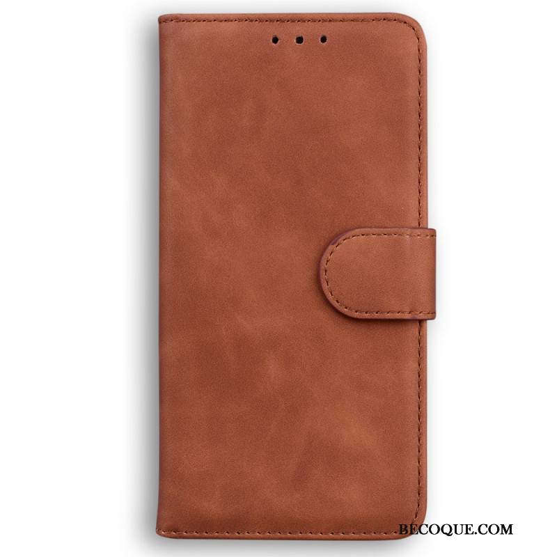 Etui Folio Motorola Edge 50 Pro Efekt Zamszu Etui Ochronne