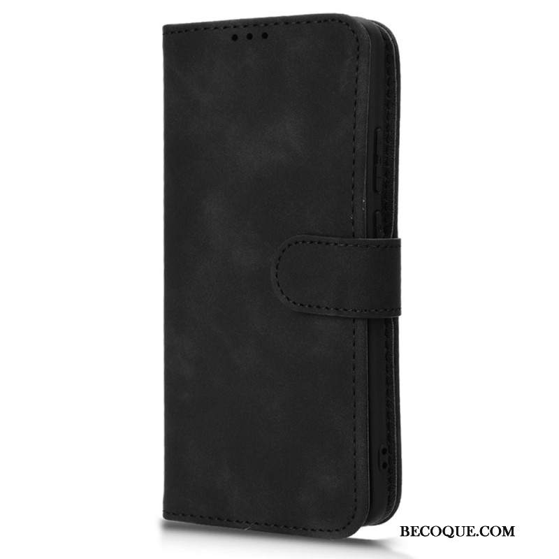 Etui Folio Motorola Edge 50 Pro Efekt Zamszu Etui Ochronne