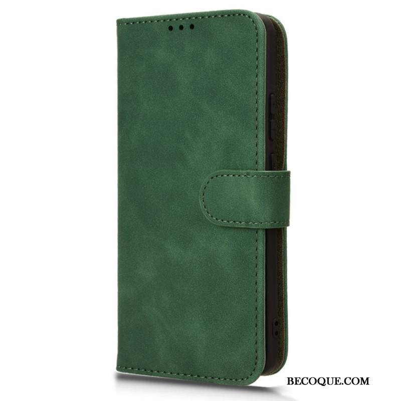 Etui Folio Motorola Edge 50 Pro Efekt Zamszu Etui Ochronne