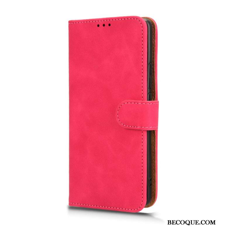 Etui Folio Oppo Reno 11 Pro 5g Klasyczny Zamszowy Styl