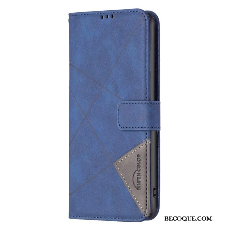 Etui Folio Oppo Reno 12 5g Geometria Binfen Kolor Etui Ochronne