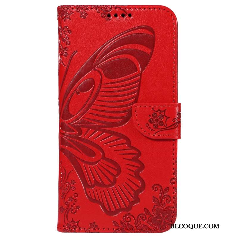 Etui Folio Oppo Reno 12 Pro 5g Grafika Motyla Etui Ochronne