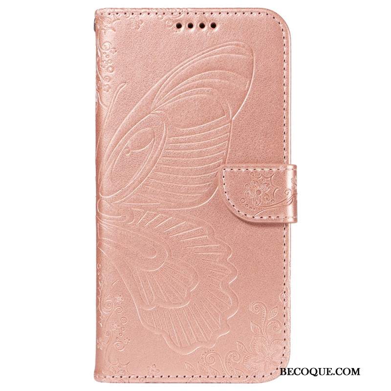 Etui Folio Oppo Reno 12 Pro 5g Grafika Motyla Etui Ochronne