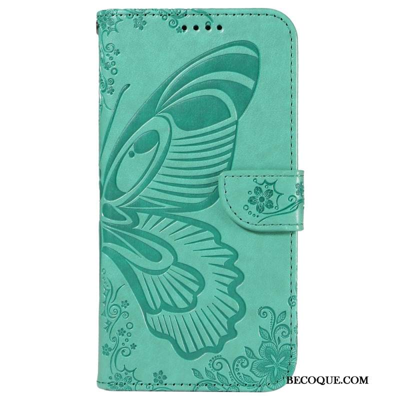 Etui Folio Oppo Reno 12 Pro 5g Grafika Motyla Etui Ochronne