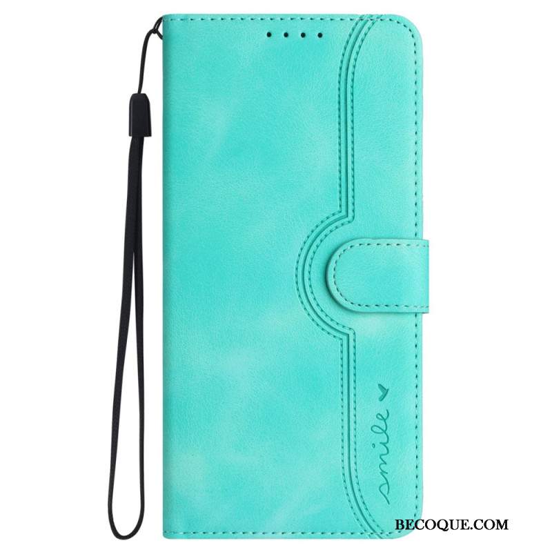 Etui Folio Oppo Reno 12 Pro 5g Uśmiechnij Się Etui Ochronne