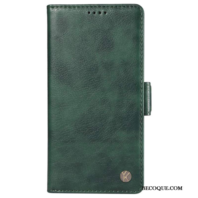 Etui Folio Oppo Reno 12 Pro 5g Vintage Yikatu Etui Ochronne