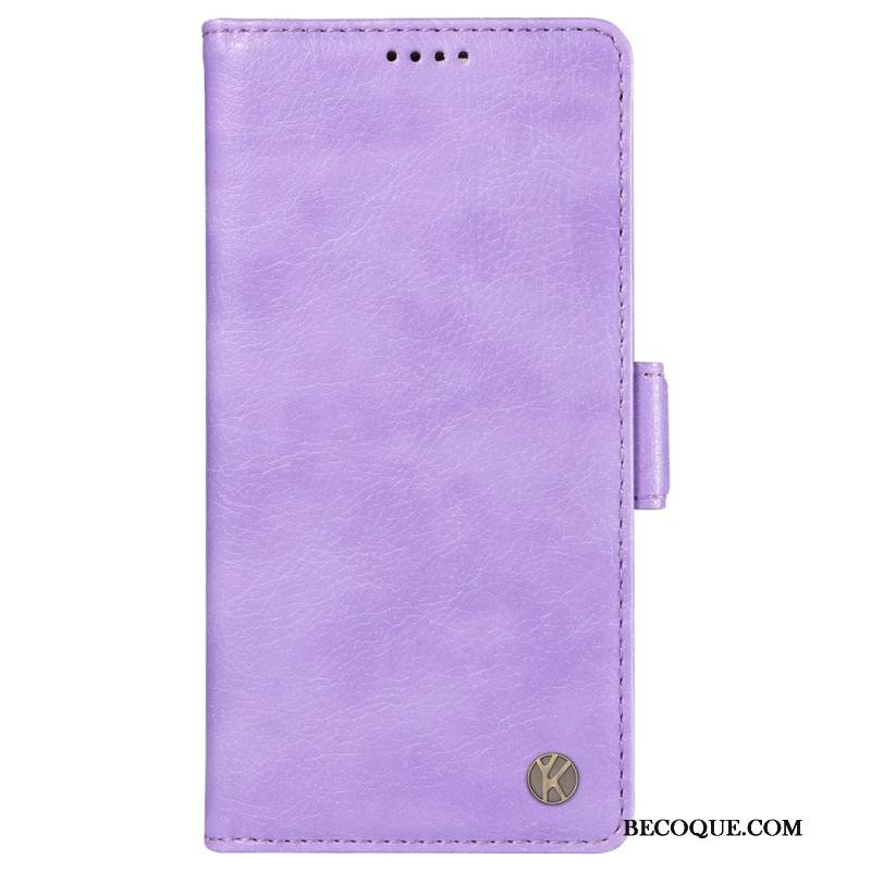 Etui Folio Oppo Reno 12 Pro 5g Vintage Yikatu Etui Ochronne