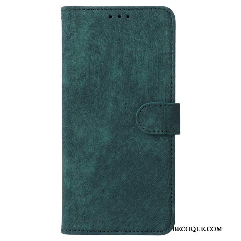 Etui Folio Oppo Reno 12f 5g Blokada Rfid I Pasek Z Efektem Zamszu