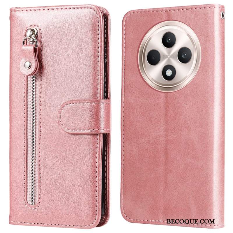 Etui Folio Oppo Reno 12f 5g Portfel Zapinany Na Zamek Etui Ochronne