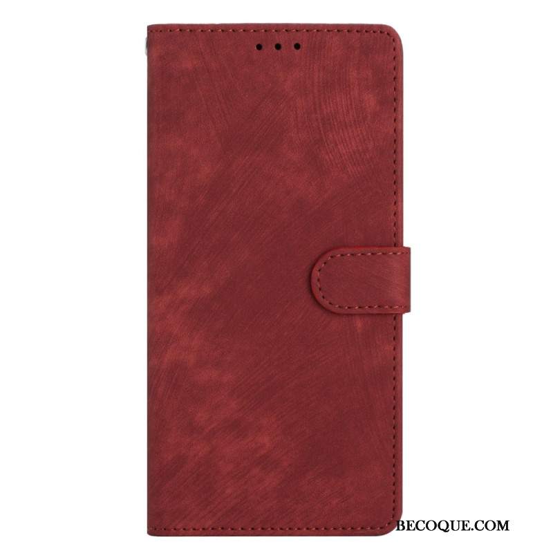 Etui Folio Samsung Galaxy A16 5g Efekt Zamszu Z Paskiem Etui Ochronne