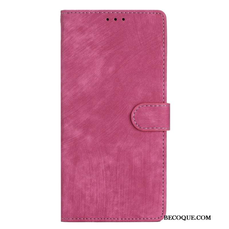 Etui Folio Samsung Galaxy A16 5g Efekt Zamszu Z Paskiem Etui Ochronne