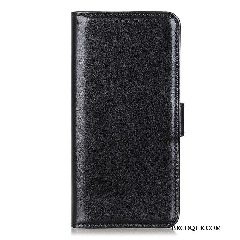 Etui Folio Samsung Galaxy A16 5g Woskowana Imitacja Skóry Etui Ochronne