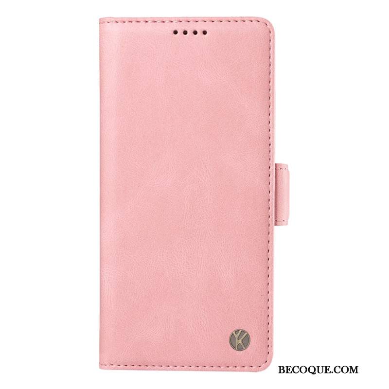 Etui Folio Samsung Galaxy A55 5g Efekt Zamszu Yikatu