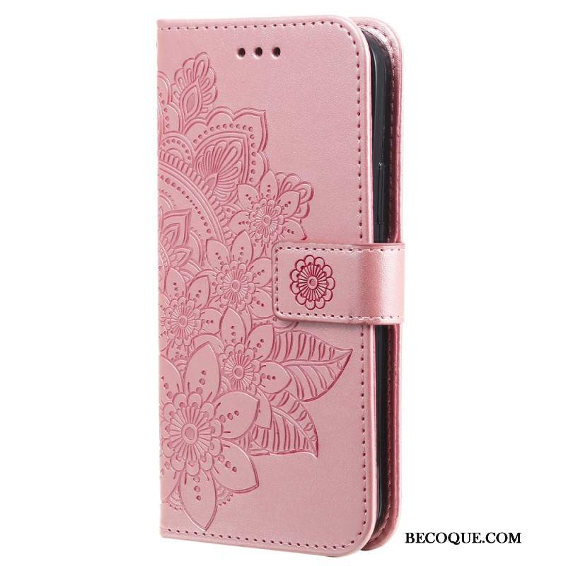 Etui Folio Samsung Galaxy A55 5g Mandala Kwiatowa Z Paskiem