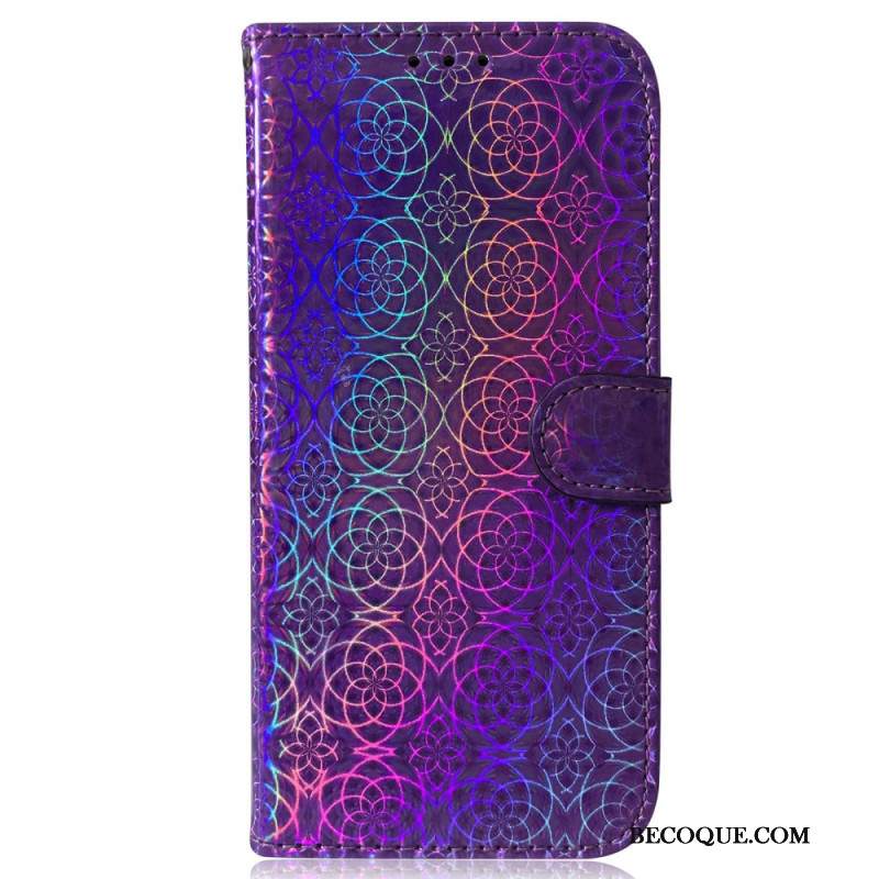 Etui Folio Samsung Galaxy A55 5g Paski W Stylu Disco