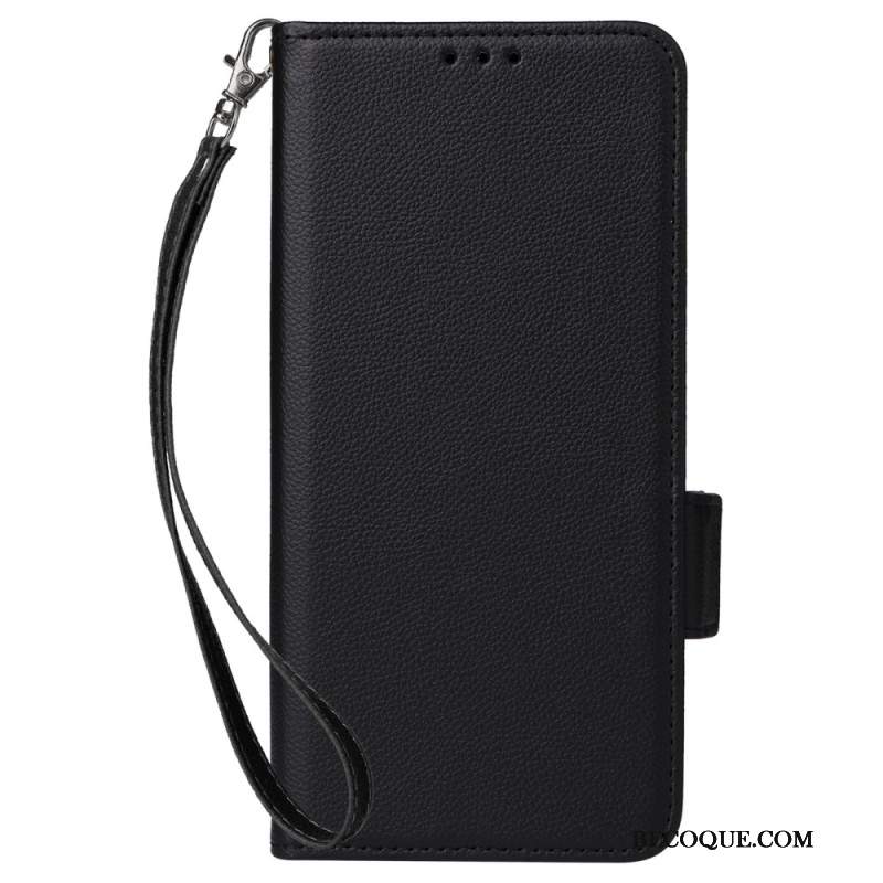 Etui Folio Samsung Galaxy M55 5g Finezja Z Paskiem Etui Ochronne