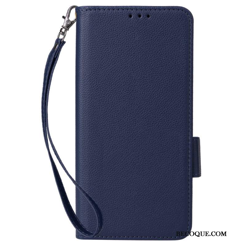 Etui Folio Samsung Galaxy M55 5g Finezja Z Paskiem Etui Ochronne