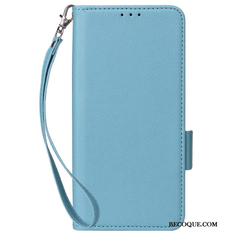 Etui Folio Samsung Galaxy M55 5g Finezja Z Paskiem Etui Ochronne