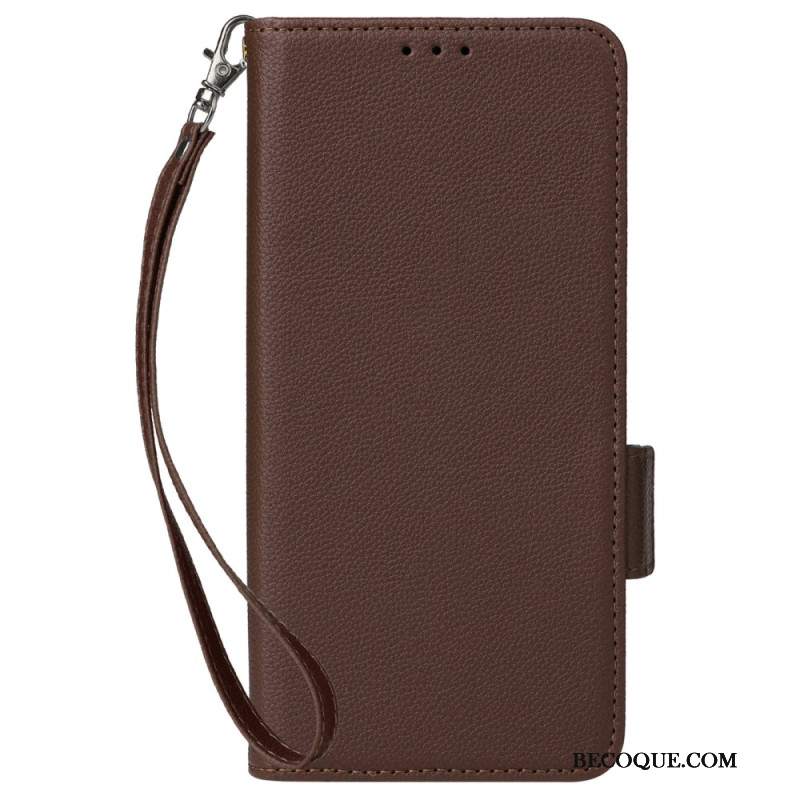 Etui Folio Samsung Galaxy M55 5g Finezja Z Paskiem Etui Ochronne