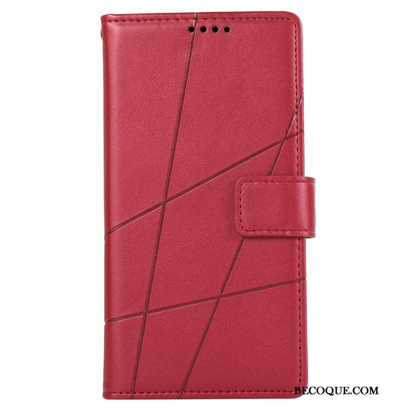 Etui Folio Samsung Galaxy M55 5g Linie Paska