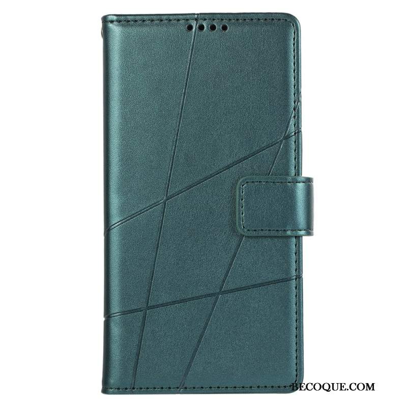 Etui Folio Samsung Galaxy M55 5g Linie Paska