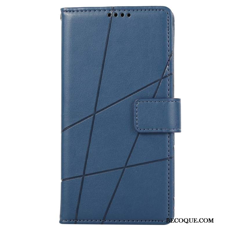 Etui Folio Samsung Galaxy M55 5g Linie Paska