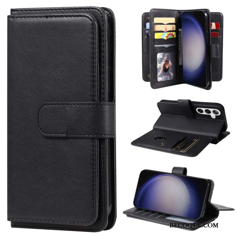 Etui Folio Samsung Galaxy S24 Plus 5g 10 Posiadaczy Kart