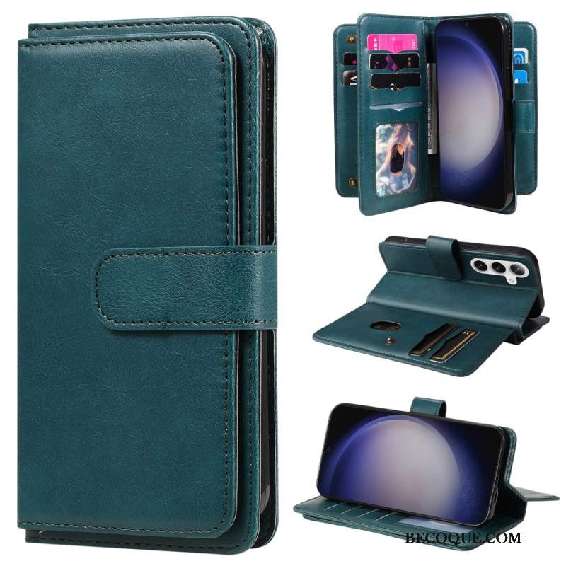 Etui Folio Samsung Galaxy S24 Plus 5g 10 Posiadaczy Kart