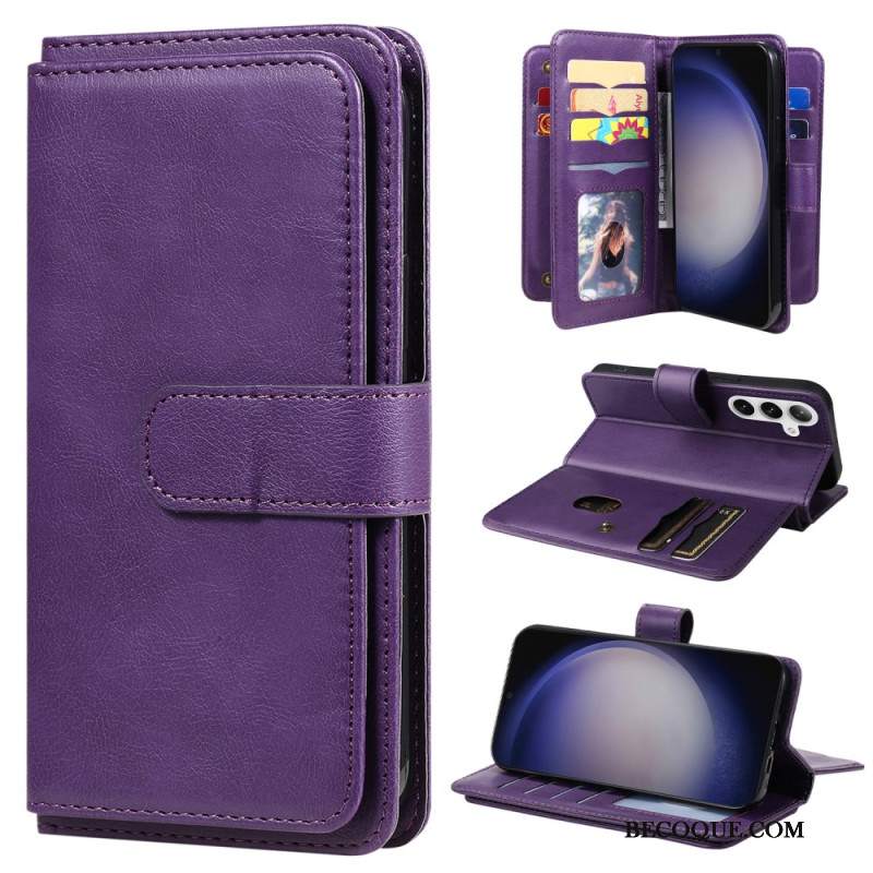 Etui Folio Samsung Galaxy S24 Plus 5g 10 Posiadaczy Kart