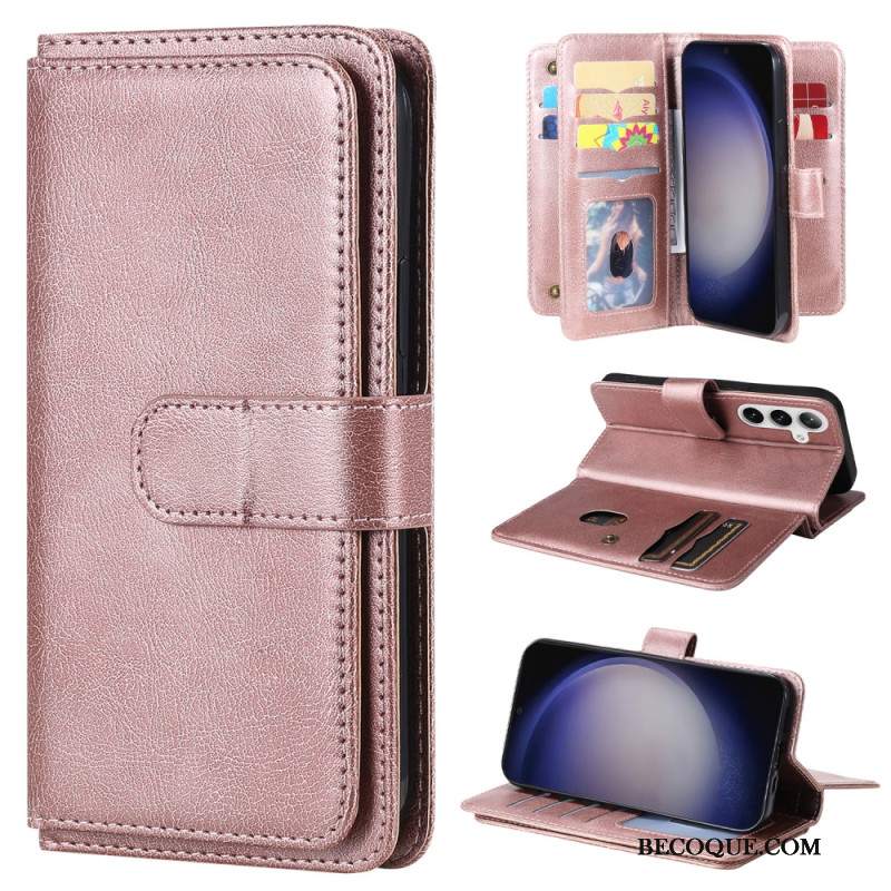 Etui Folio Samsung Galaxy S24 Plus 5g 10 Posiadaczy Kart