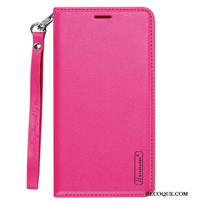 Etui Folio Samsung Galaxy S24 Ultra 5g Seria Minuo Hanman Etui Ochronne