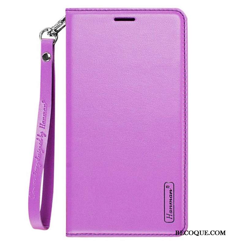 Etui Folio Samsung Galaxy S24 Ultra 5g Seria Minuo Hanman Etui Ochronne