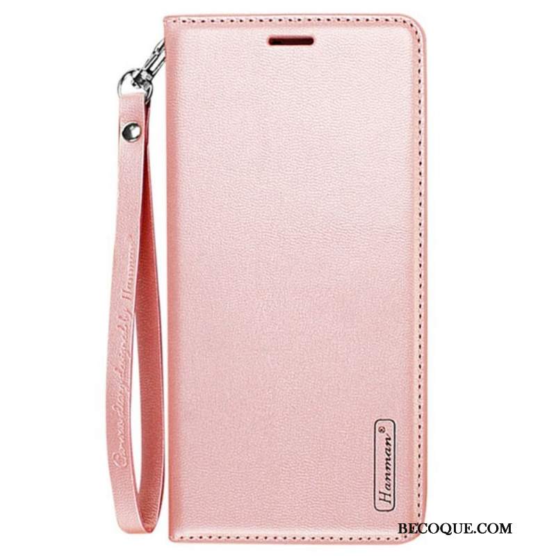 Etui Folio Samsung Galaxy S24 Ultra 5g Seria Minuo Hanman Etui Ochronne