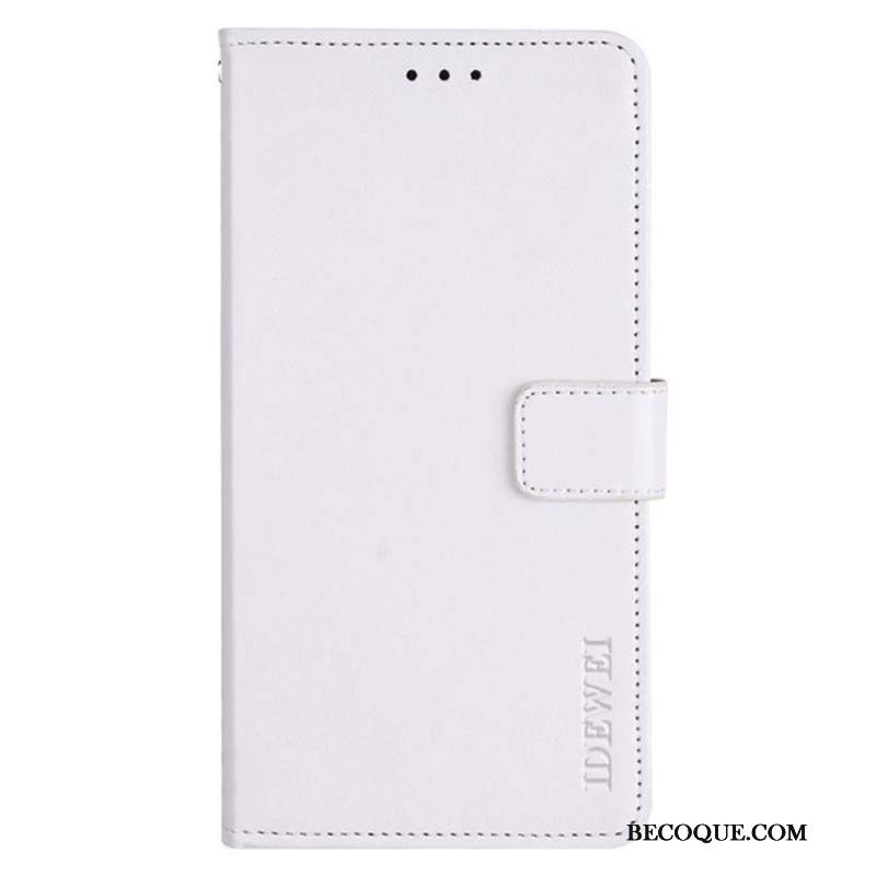 Etui Folio Xiaomi 14 Pro Sztuczna Skóra Idewei Etui Ochronne