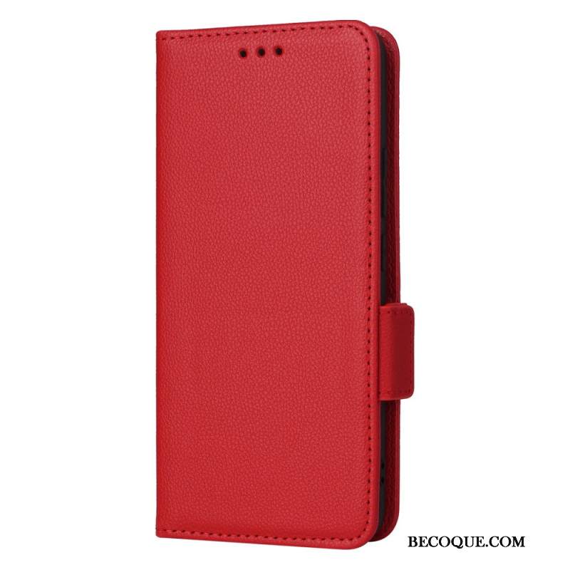 Etui Folio Xiaomi 14t Pro Tekstura Liczi Z Paskiem Etui Ochronne