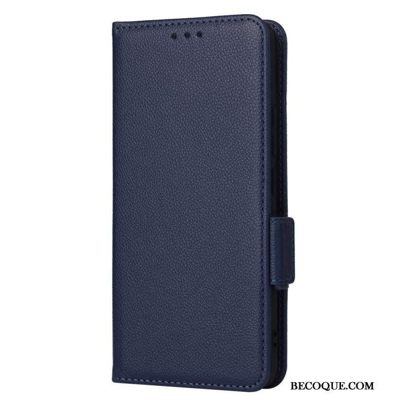 Etui Folio Xiaomi 14t Pro Tekstura Liczi Z Paskiem Etui Ochronne