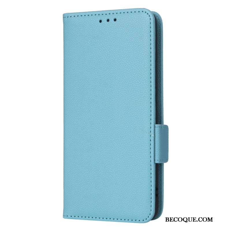 Etui Folio Xiaomi 14t Pro Tekstura Liczi Z Paskiem Etui Ochronne