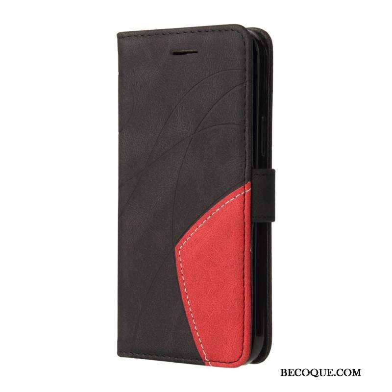 Etui Folio Xiaomi Redmi Note 13 4g Dwukolorowy Zygzak