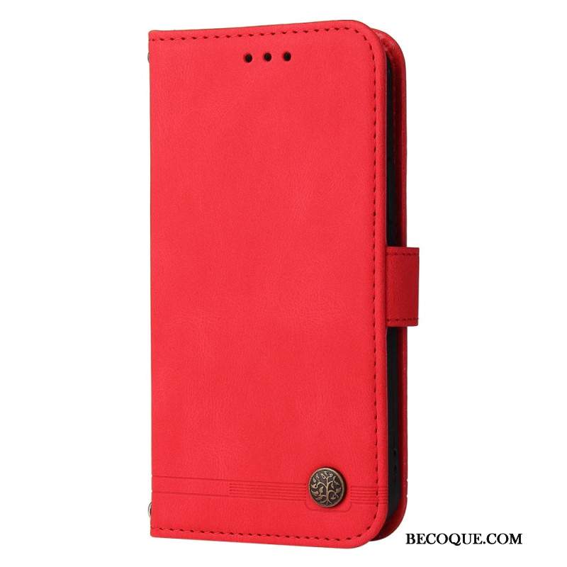 Etui Folio Xiaomi Redmi Note 13 4g Ozdobny Nit Do Paska