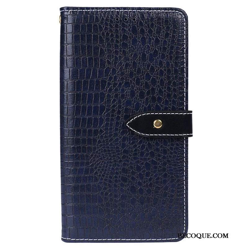 Etui Folio Xiaomi Redmi Note 13 4g Tekstura Krokodyla Idewei