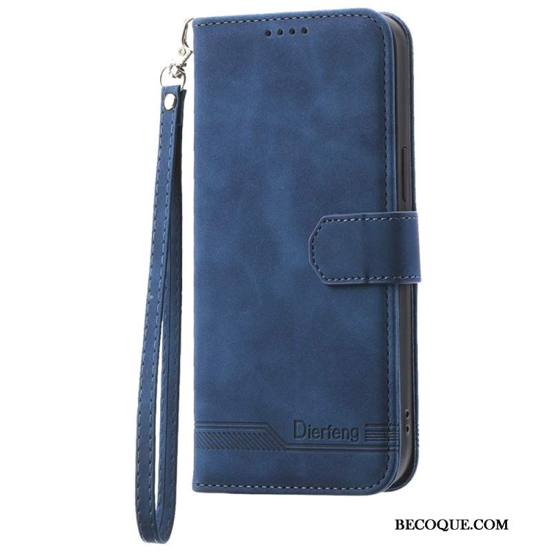 Etui Folio Xiaomi Redmi Note 13 5g Dierfeng Etui Ochronne