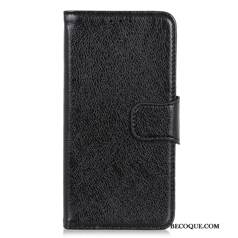 Etui Folio Xiaomi Redmi Note 13 5g Dwoina O Teksturze Nappa Etui Ochronne