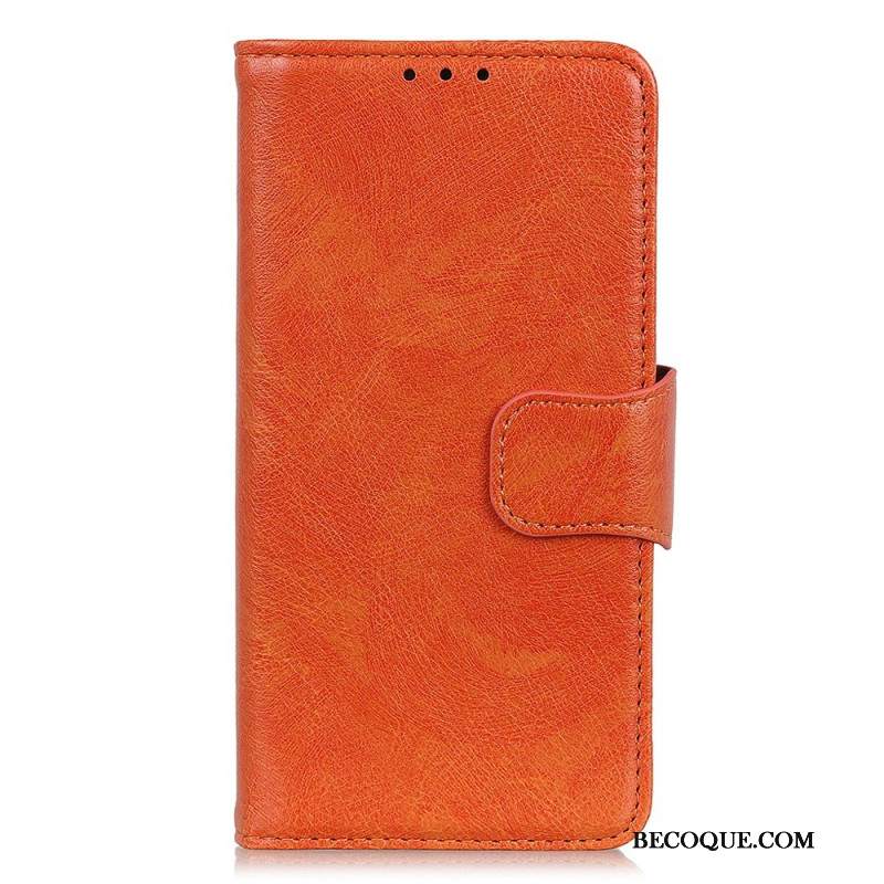 Etui Folio Xiaomi Redmi Note 13 5g Dwoina O Teksturze Nappa Etui Ochronne