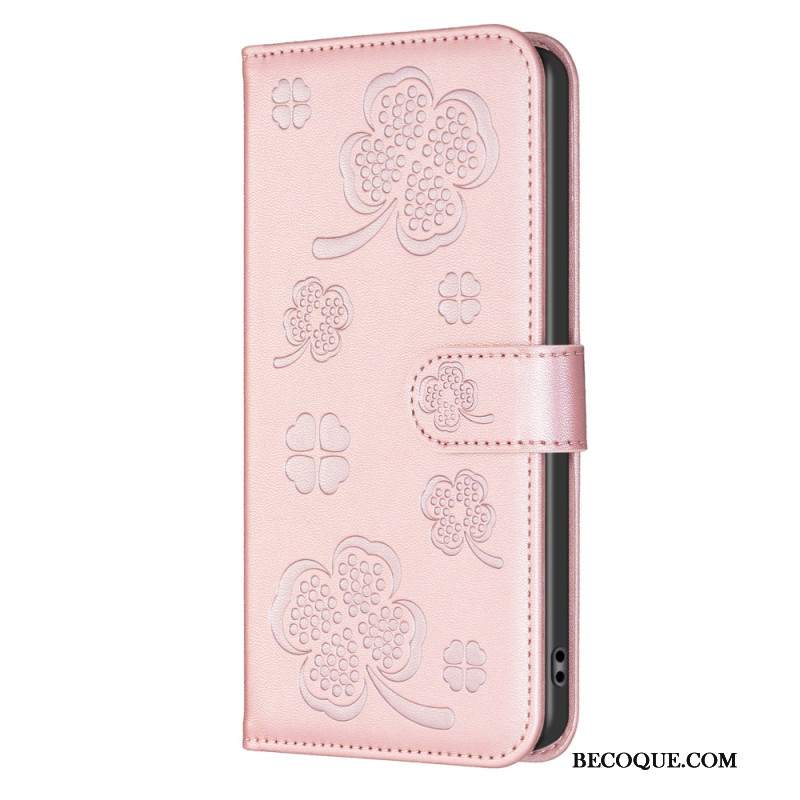 Etui Folio Xiaomi Redmi Note 13 5g Koniczyny Etui Ochronne