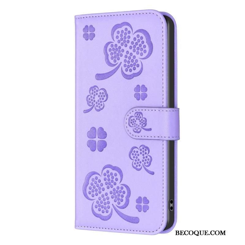 Etui Folio Xiaomi Redmi Note 13 5g Koniczyny Etui Ochronne