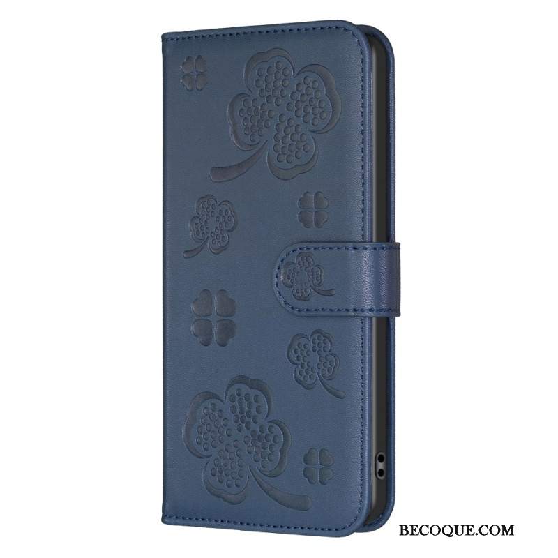 Etui Folio Xiaomi Redmi Note 13 5g Koniczyny Etui Ochronne