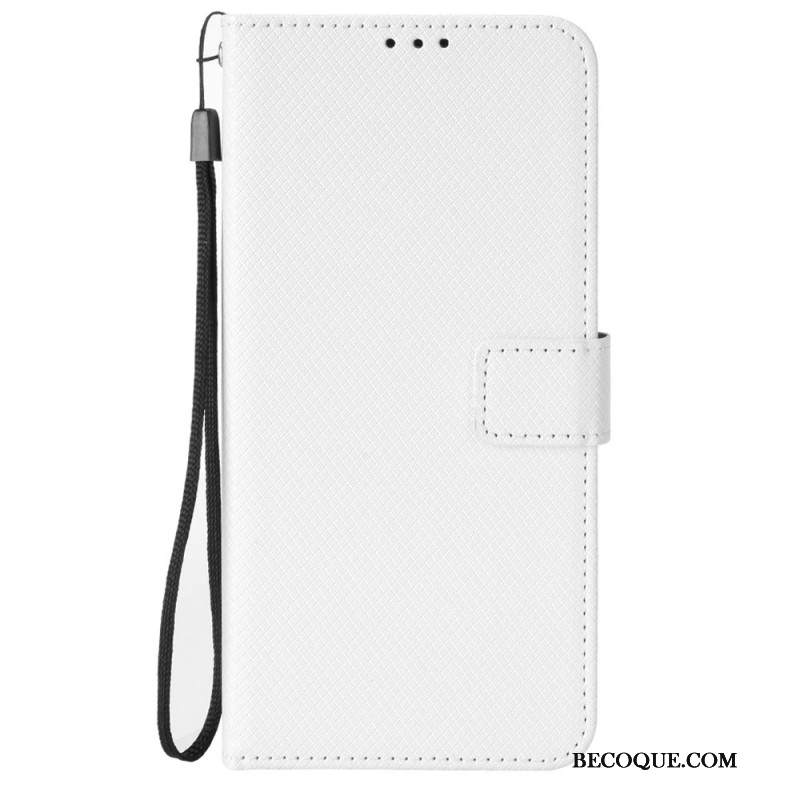 Etui Folio Xiaomi Redmi Note 13 5g Pasek W Kropki