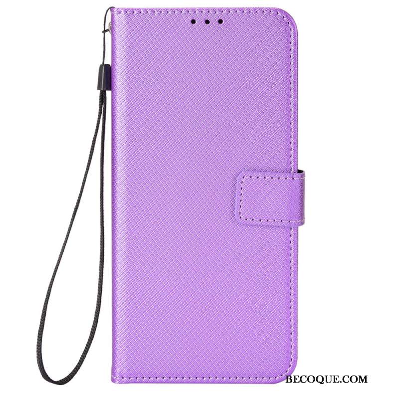 Etui Folio Xiaomi Redmi Note 13 5g Pasek W Kropki